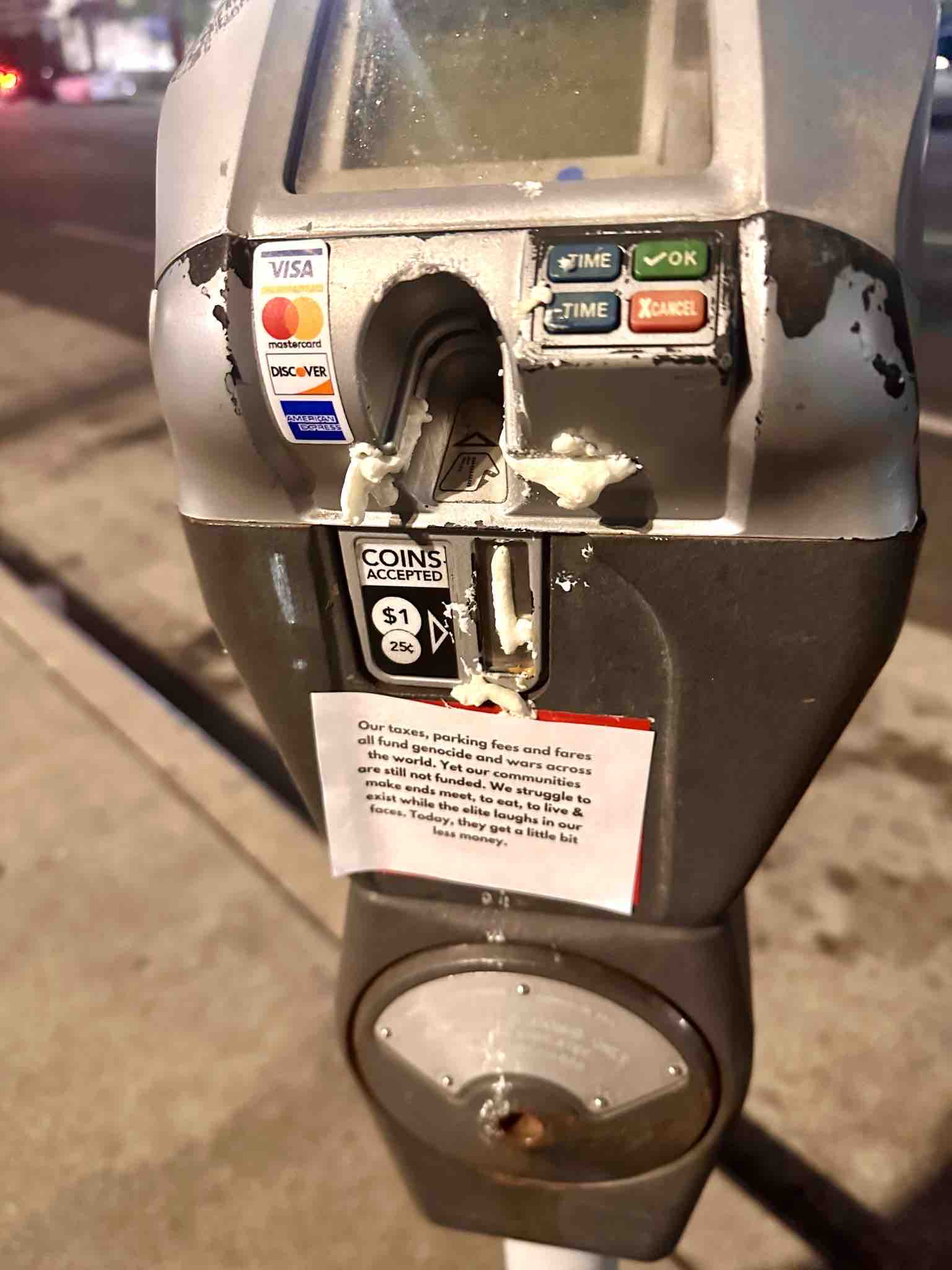 Actionists Target Los Angeles Parking Meters