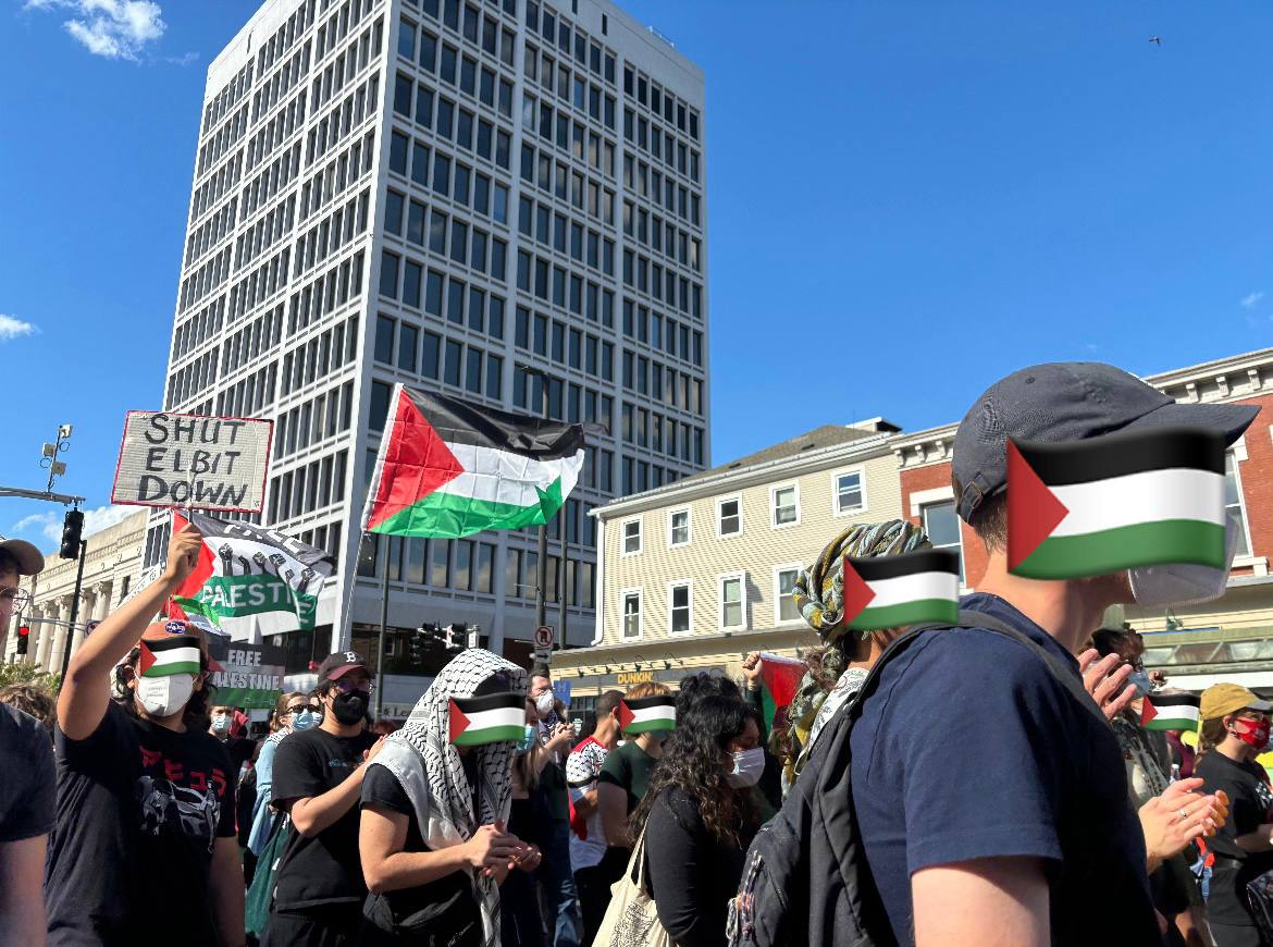 ELBIT SHUT DOWN IN CAMBRIDGE, MASSACHUSETTS!