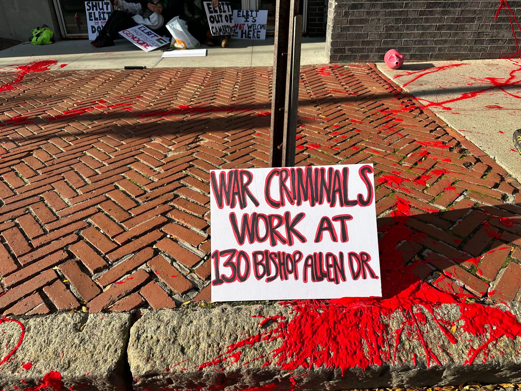 Cambridge Day Reports Elbit Office is “Virtually Empty,” Shut Down