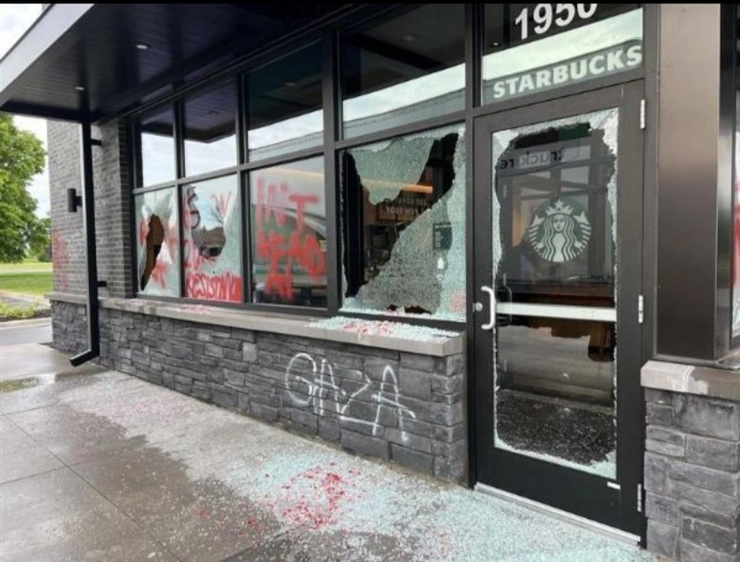 Starbucks Destroyed in Woodbury, MN