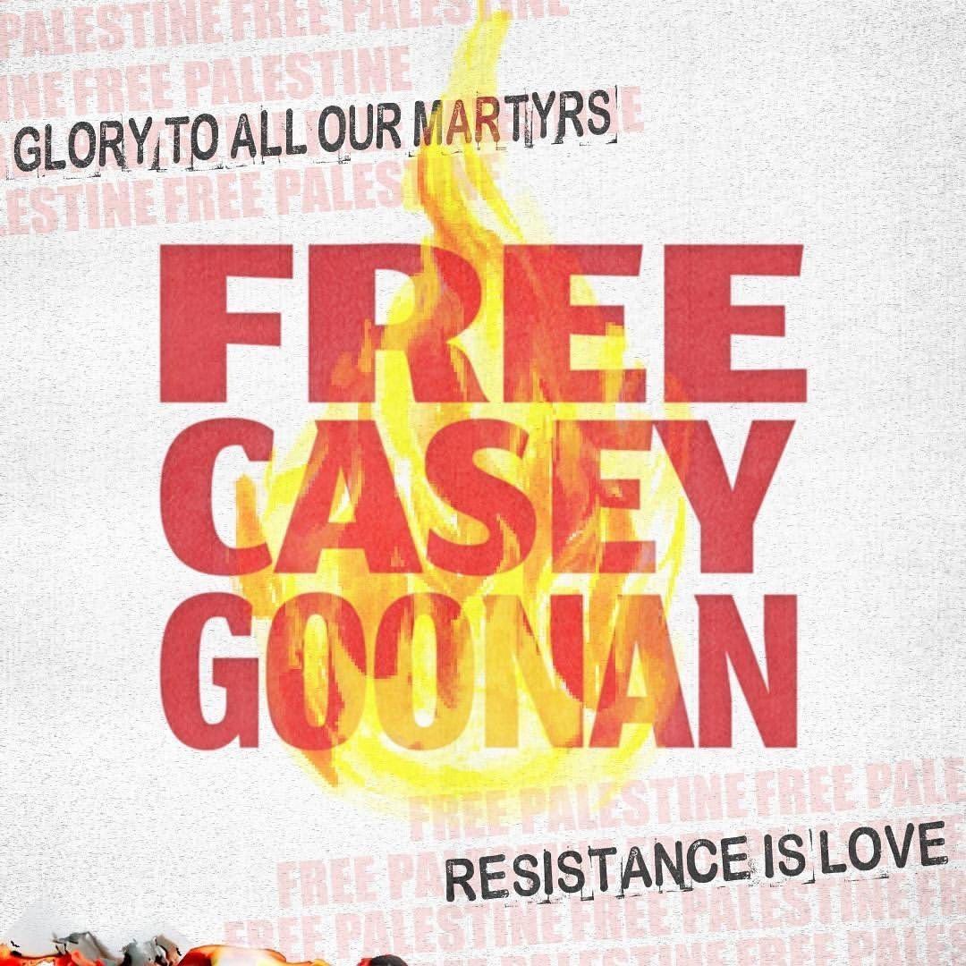 CUAD Statement in Solidarity with Casey Goonan