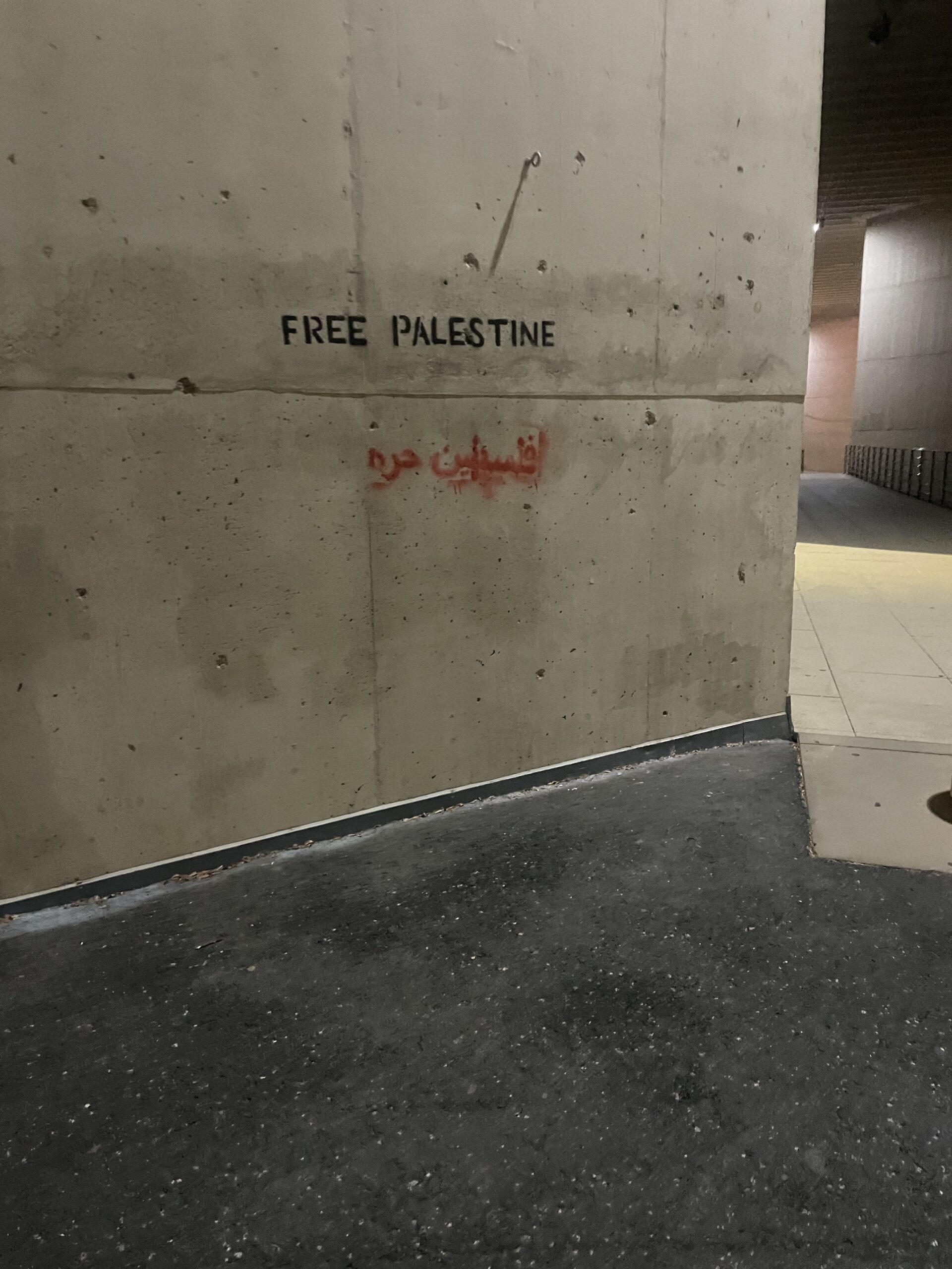 UMass Amherst Graffiti on 10/7